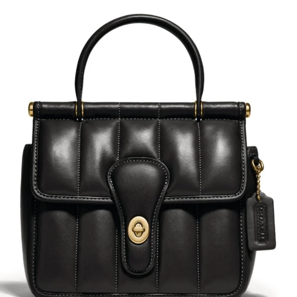 Coach Willis Top Handle 18 - Picture 4 of 16